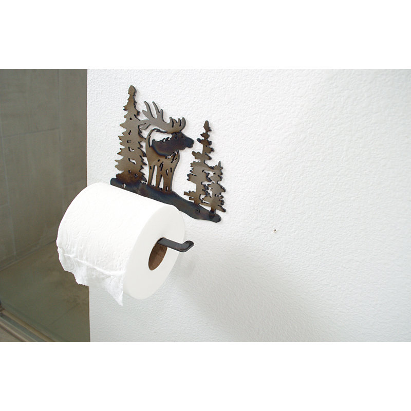 ELK FACE AU PORTE-PAPIER TOILETTE
