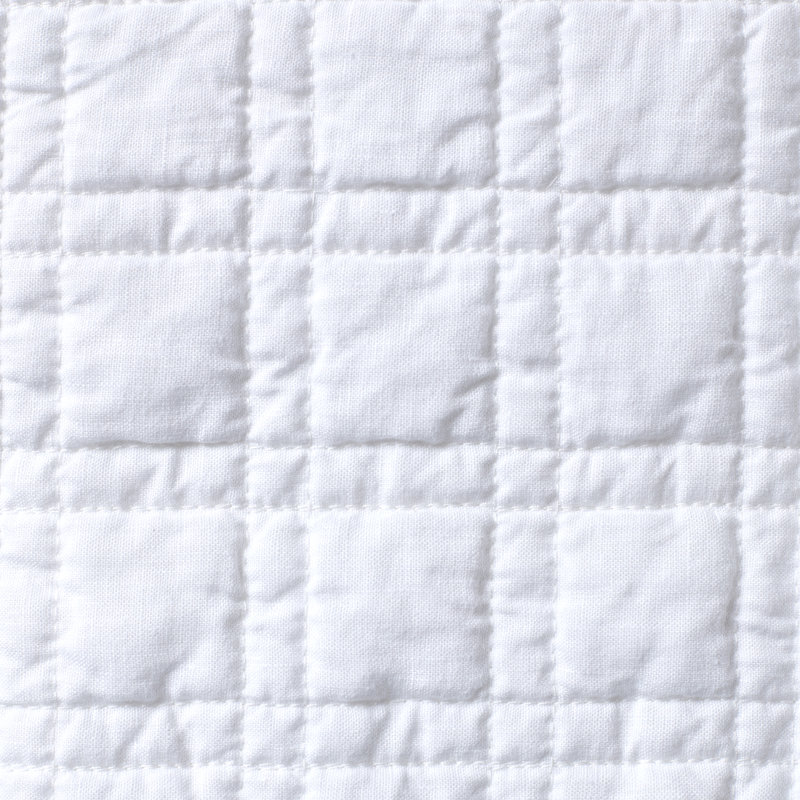 Owen Coverlet, Queen Coverlet, White