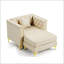 Élégant canapé chesterfield modulaire 1 place avec similicuir, capitonnage à boutons fait à la main et accoudoirs garnis de métal pour une vie moderne-1762047565
