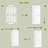 30 X 84 MDF White H-Shape Latticework Barn Door With Full Set Hardware (Includes Complete Slide Kit And Door Handle)-105552586