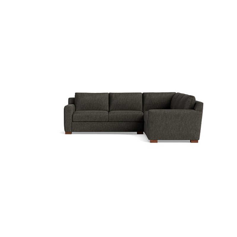 Catalina Sectional, Performance Weave - Onyx, Right Hand Facing