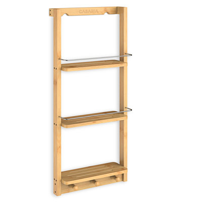 Solid Wood Wall Bathroom Storage