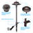 5cct Led Landscape Pathway Lights, Double Layer Landscape Lighting, Oil Rubbed Bronze