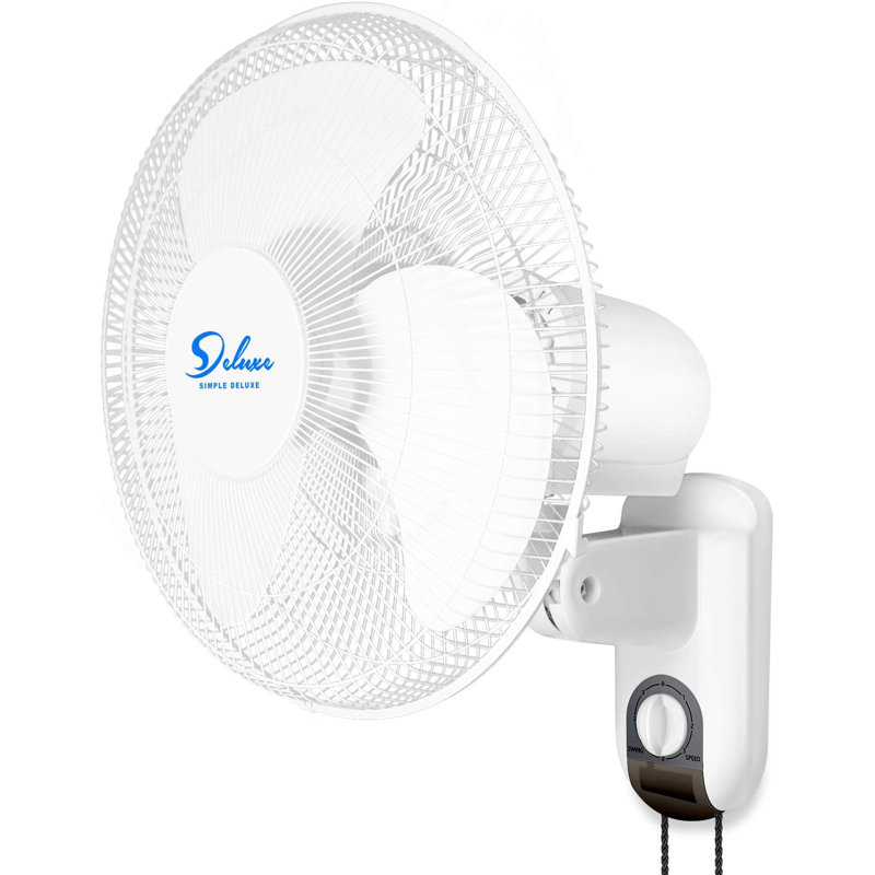 Ventilateur mural simple 18,7 po Simple Deluxe