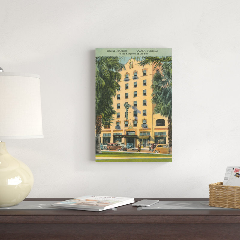Florida Post card V par Wild Apple Portfolio - photographie sur toile tendue, H 18 po x l 12 po