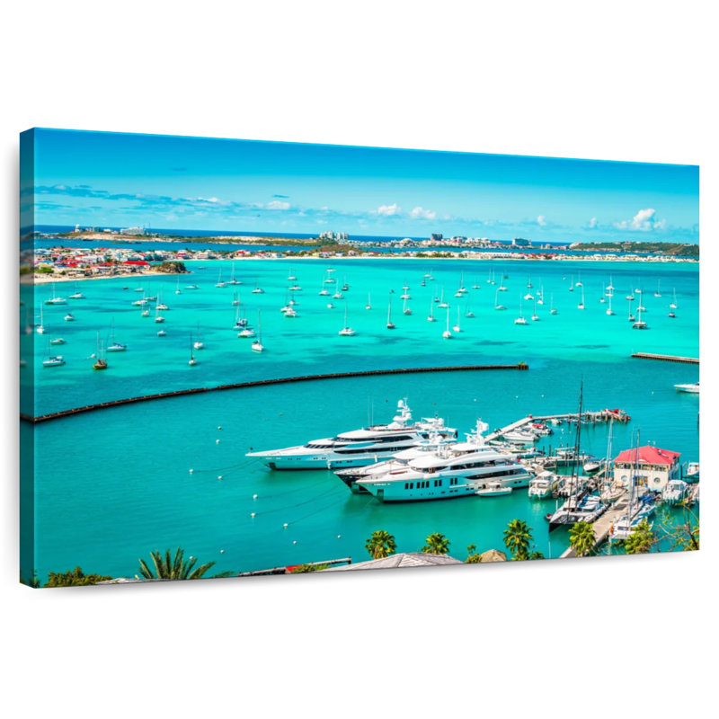 Gillard Saint Martin Yachts, 16" H x 24" W