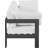 Kylis 60'' Wide Aluminum Loveseat with Cushions-61209781-61189502