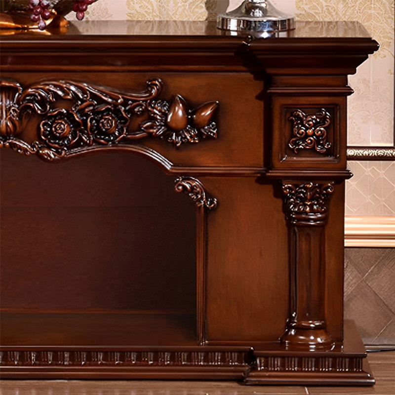 American Pastoral Fireplace, Brun