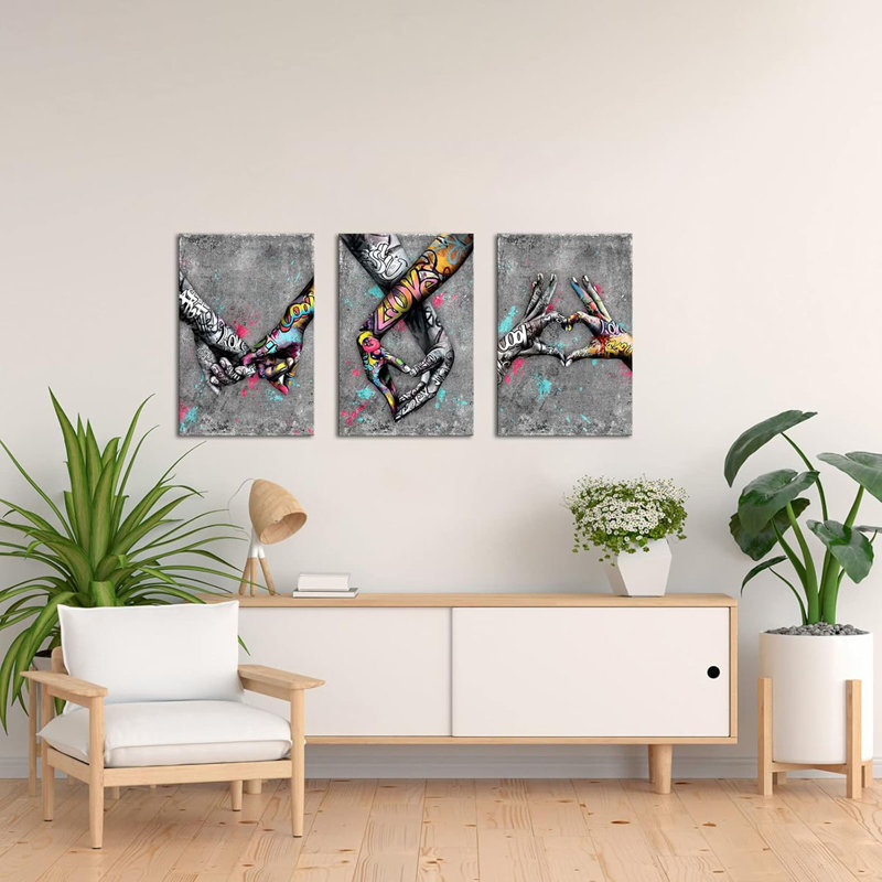 3 Piece Wrapped Canvas Print