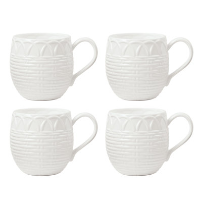 Wicker Creek Bone China Coffee Mug