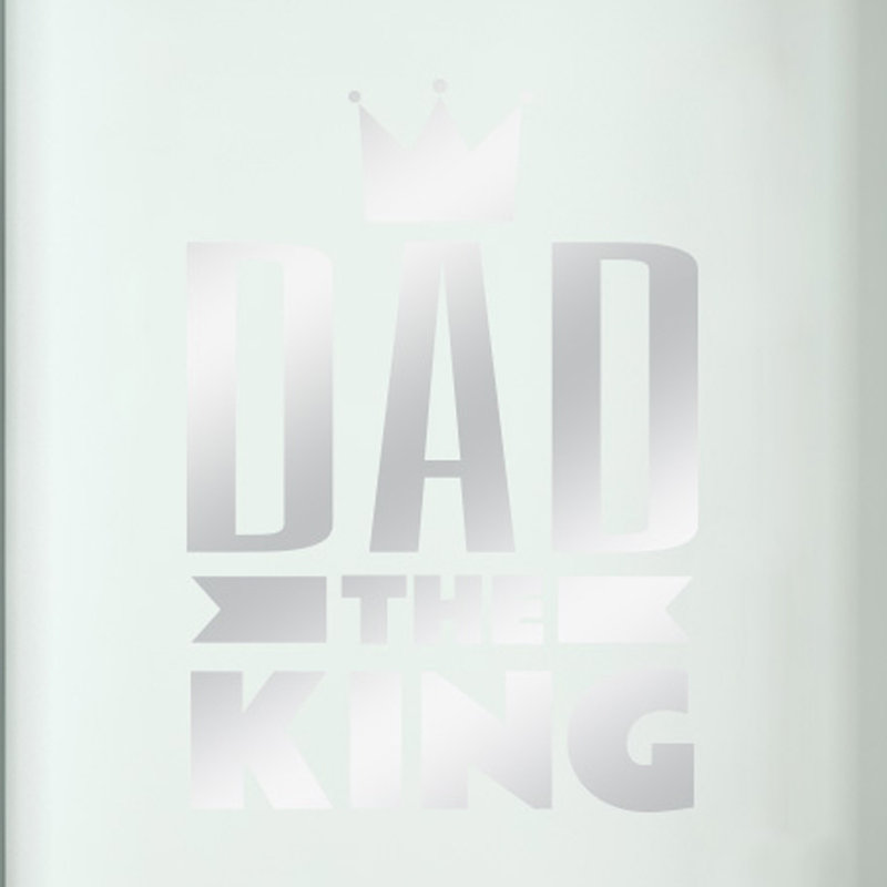 Wall Decal, Shiny Silver