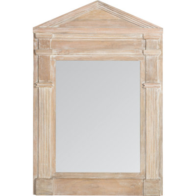 Distressed Wood Wall Mirror
