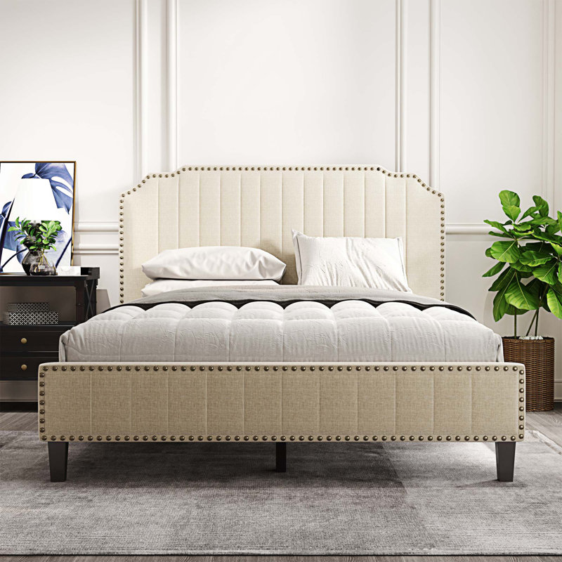 Deboroh Upholstered Platform Bed