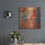 Art mural en métal «Coq Motifs 4» par Art Licensing Studio Luxe, 24 po x 24 po