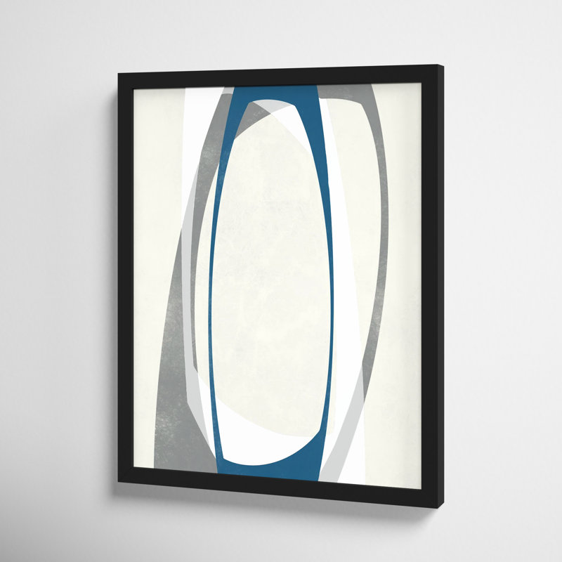 Orbit 2 by Jacques Pilon, Black Framed, 20" H x 16" W