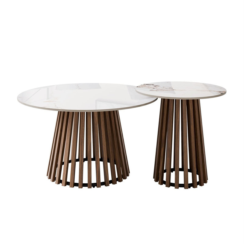 Pedestal Coffee Table