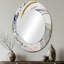 Miroir mural gris et jaune II-1208175165