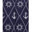 DESIGN STUDIO Anchor Away Navy Ultra Soft Microfiber Reversible Comforter Set-1717529688