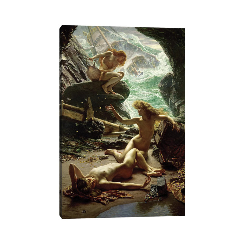 La grotte des tempêtes, 1903, H 26 po x l 18 po x P 1,5 po
