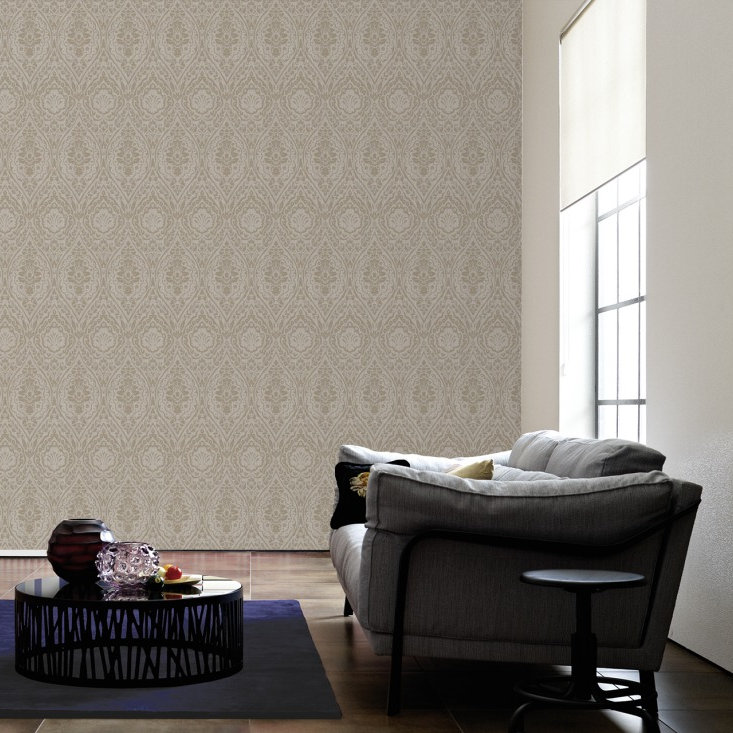 Woods 10.05m x 53cm Wallpaper, Beige / Brown