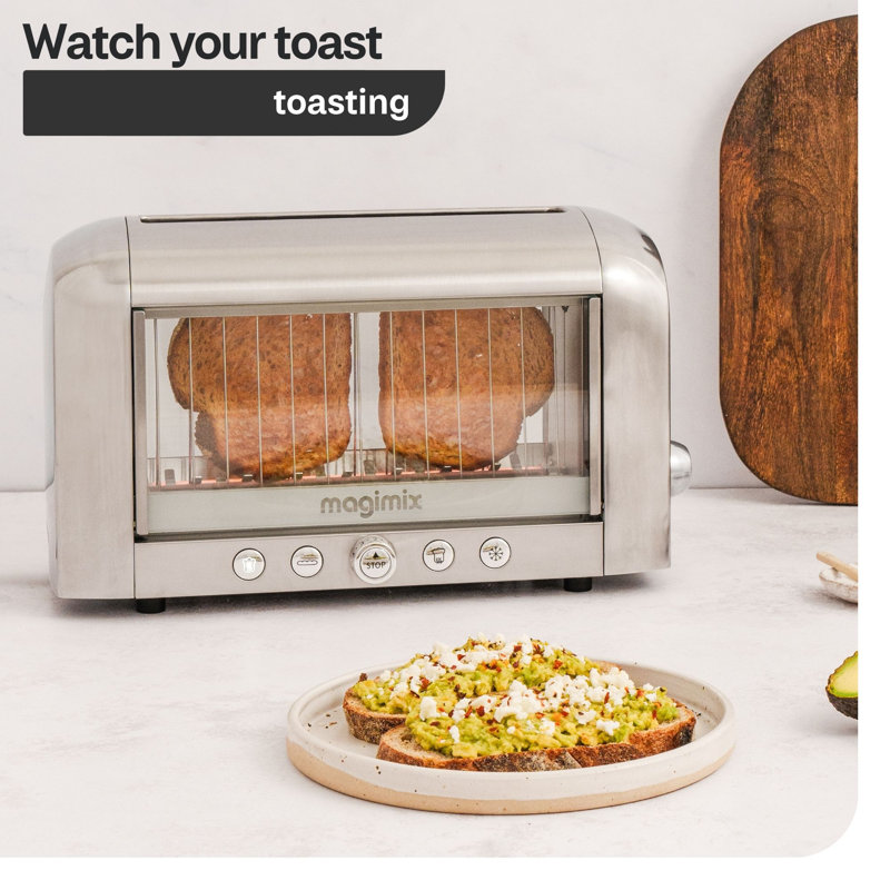 Magimix Vision Toaster 2 Slice Stainless Steel