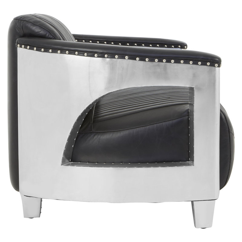 Oronoco 2 Seater Genuine Leather Loveseat