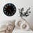 Neon Clock Digital Wall Clock Sci Fi Decor