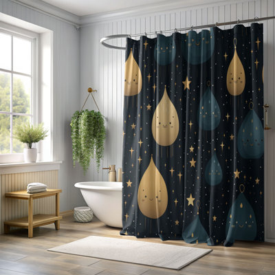 Rideau de douche Winter Eve - Premium