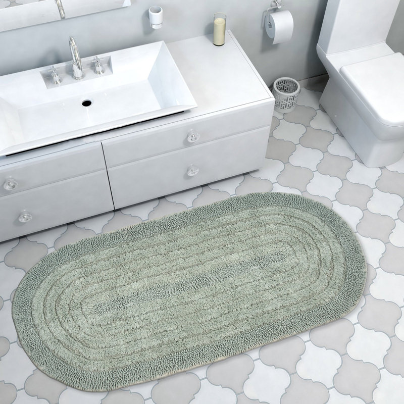 Tapis de bain Mateas, Gris