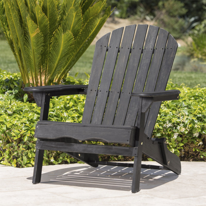Chaise Adirondack Malibu, Gris foncé