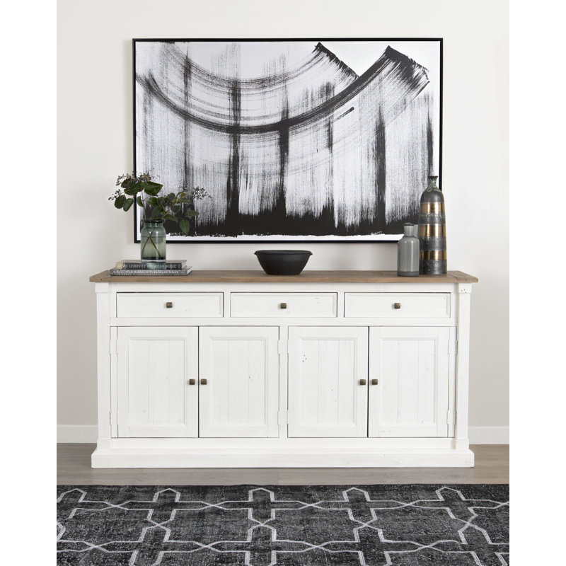 Cintra 70.75'' W Solid Wood Sideboard