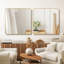 Miroir carré pour salle de bain-1574315937