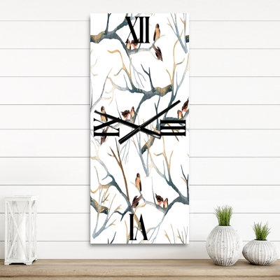 Petits oiseaux sur les branches d'arbre I