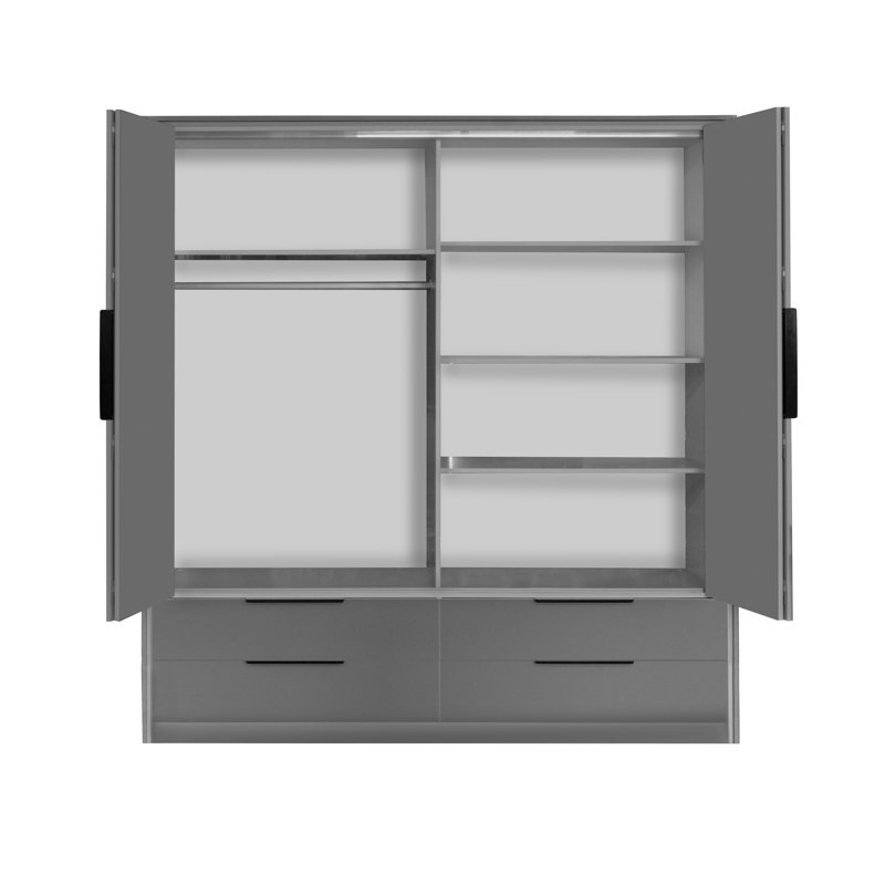 Armoire Prattsburgh, Gris