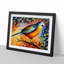 Bird Painting Vol.5 Abstract - Single Picture Frame Print-1157019557-1157019556