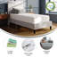 Matelas en mousse viscoélastique 3 couches Green Tea-788190308