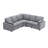 Zaiden 89" Power Recliner Sectional Sofa with USB Ports & Storage