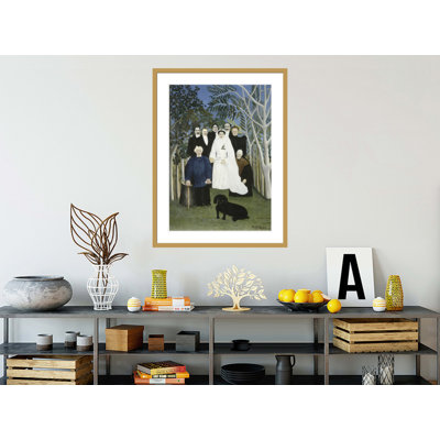 La fête de mariage par Henri Rousseau - Impression numérique sur toile