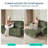  Sherry 56" Upholstered Pull-out Sofa Bed Loveseat with USB Charging & Cup Holders-1917066962-1923302649