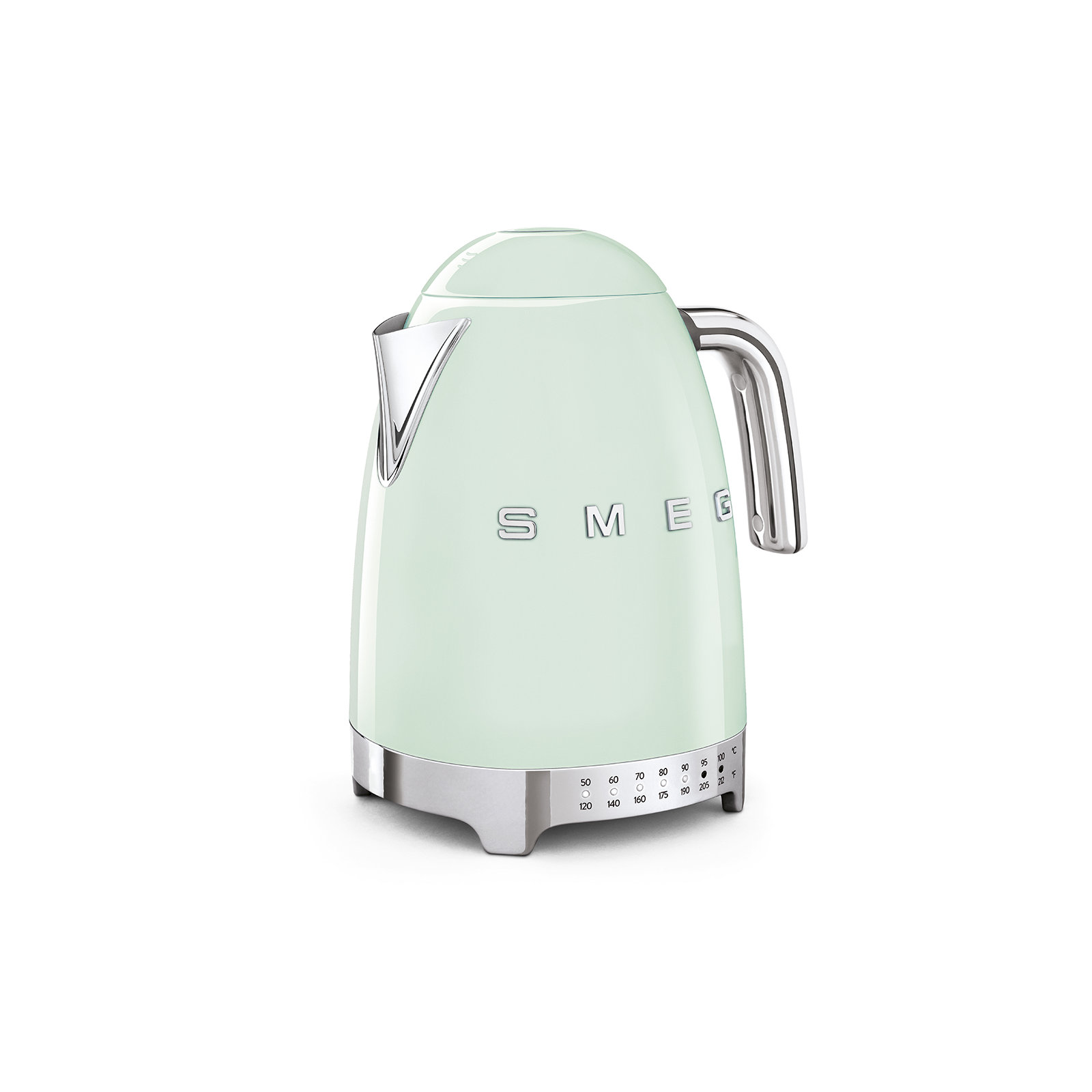 SMEG 50's Retro Style 7-Cup Variable Temperature Electric Kettle, Pastel Green