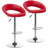 Mells Swivel Upholstered Adjustable Height Counter Stool with Metal Frame,Bar Stools-943551219-959800492