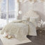 Ensemble de housse de couette en coton chenille capitonné de trois articles Laetitia-386561234-402459747