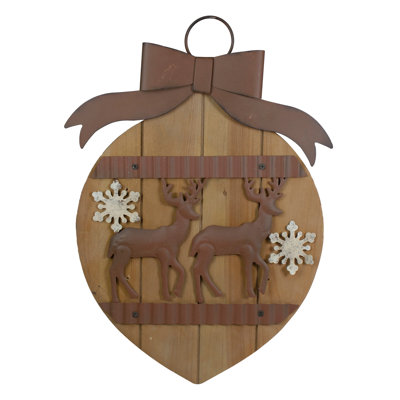 Enseigne rustique 17,5 po