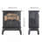 18" 3D  Flame Electric Infrared Quartz Fireplace Stove With Remote Control