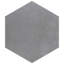 Industrial Hex 8-1/2 In. X 9-7/8 In. Porcelain Modern Look Wall & Floor Tile-597806851