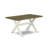 Wire Brushed Linen Solid Wood Top Dining table with Chairs with Lattice Back-1245683386-1245437032-1245072419