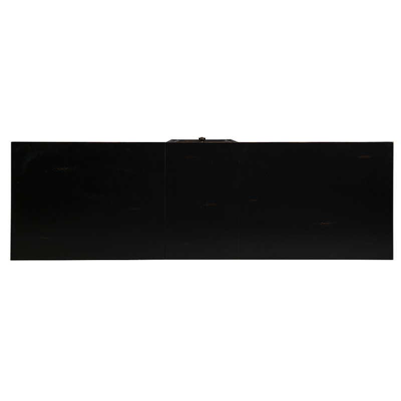 Drop Leaf Desk With Expandable Work Surface, Brown