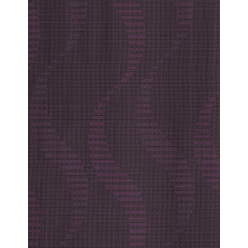 Pearson Pencil Pleat, Single Curtain, opaque, Purple, 132cm Width x 255cm Drop