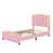 Pink is out of stock selected