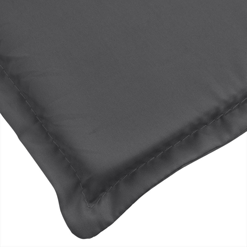 Tissu 1,6 po avec coussin de chaise longue Ebern Designs, L 78,7 po x P 19,7 po, Beige